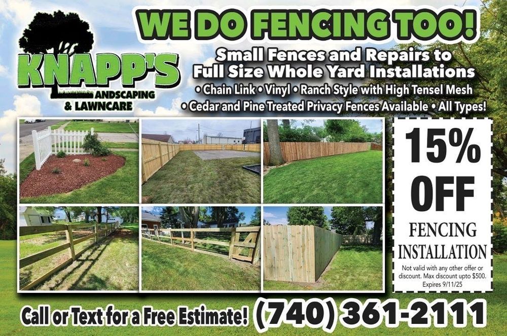 All Photos for Knapps Landscaping and Lawn Care in Marion, OH