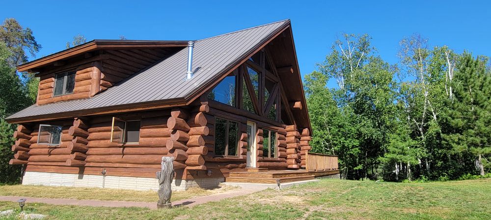 Our comprehensive fire restoration services rejuvenate and protect your log home, ensuring structural integrity and aesthetic beauty by meticulously repairing burn damage with a focus on quality craftsmanship and long-lasting results. for 218 Painting & Log Restoration LLC in Britt, MN
