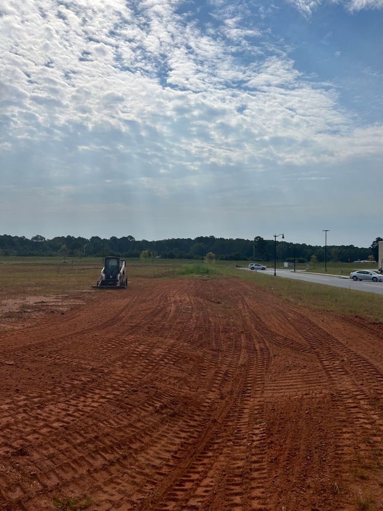 Dirt Work for Sandy Creek Hydroseeding in Monroe, GA