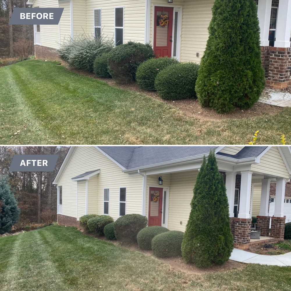 Mulching for America's Top Pick Lawn & Landscaping in Gastonia, NC