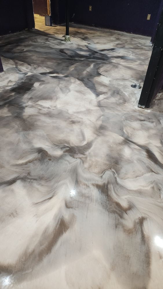 Metallic Epoxy Flooring for Concrete Designs in Thief River Falls, MN