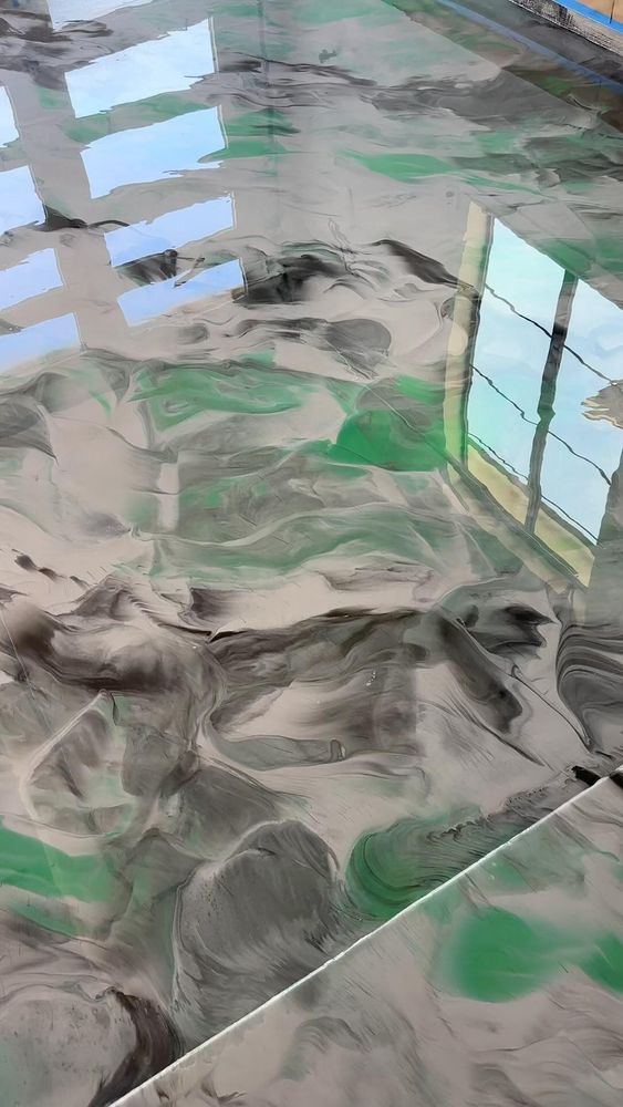 Metallic Epoxy for Top Coat Texas in Houston, TX