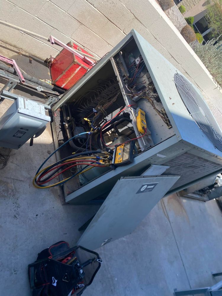 Our Emergency HVAC Services provide fast, reliable solutions for heating and cooling issues 24/7, ensuring your home remains comfortable and safe during unexpected system failures or extreme weather conditions. for Freddy Air Heating & Cooling in Mesa, AZ