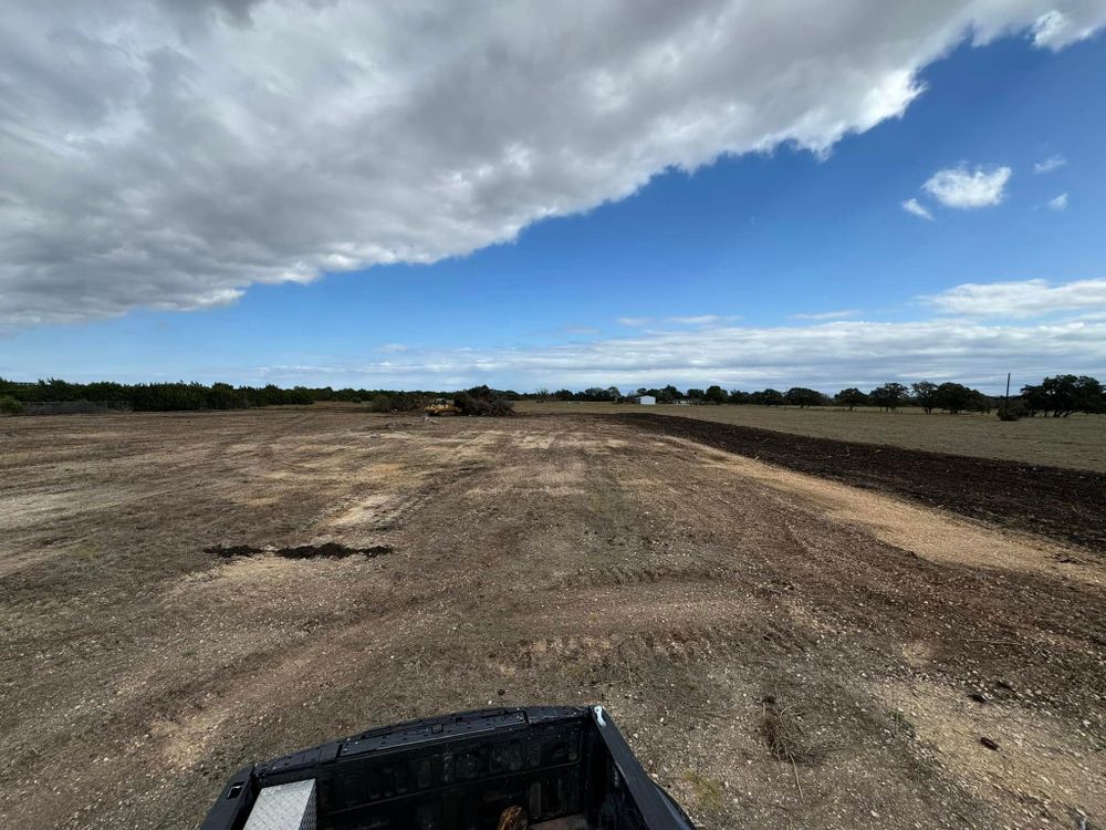 Excavating for MOTEX Enterprises in Kempner, TX