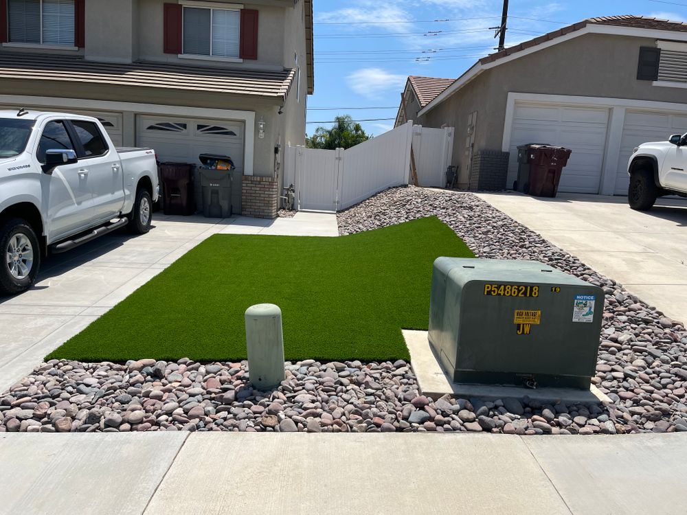 Artificial Turf for Aidan Jade Landscaping in Riverside County, CA