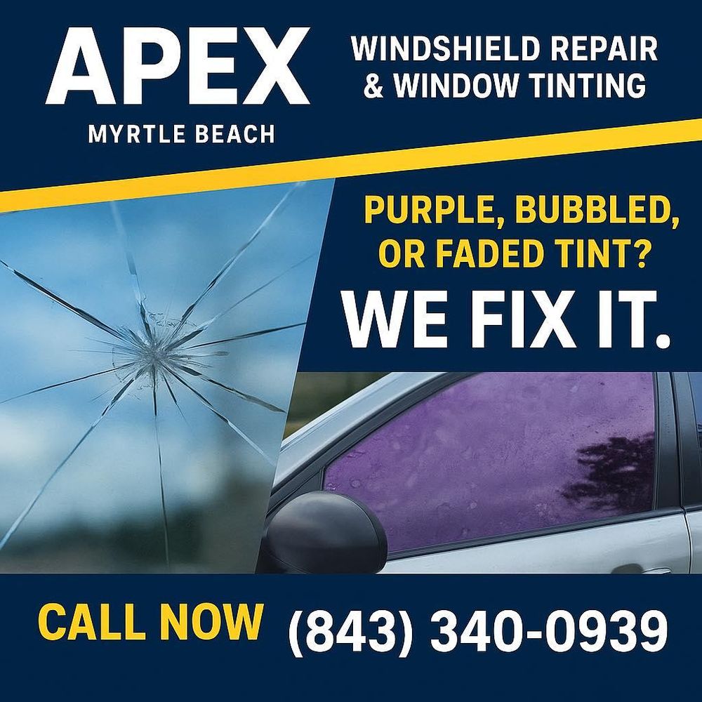 All Photos for Apex Windshield Repair & Window Tinting Myrtle Beach in Myrtle Beach, SC