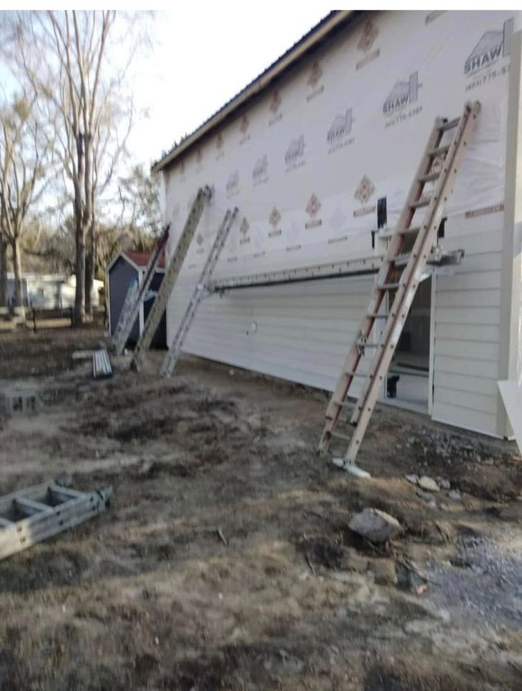 Enhance your home's exterior with our professional vinyl siding house services, offering durability and aesthetic appeal. Our expert team ensures a seamless installation that boosts curb appeal and protects against the elements. for All Out Home Improvements in Manning, SC