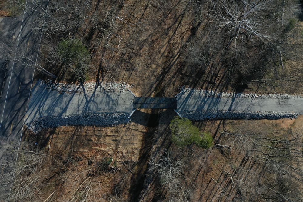 Residential Bridges for JW Johnson Construction in Linden, TN