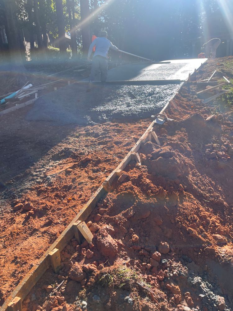 Driveways for Wenkel Concrete, LLC in Sherrills Ford, NC