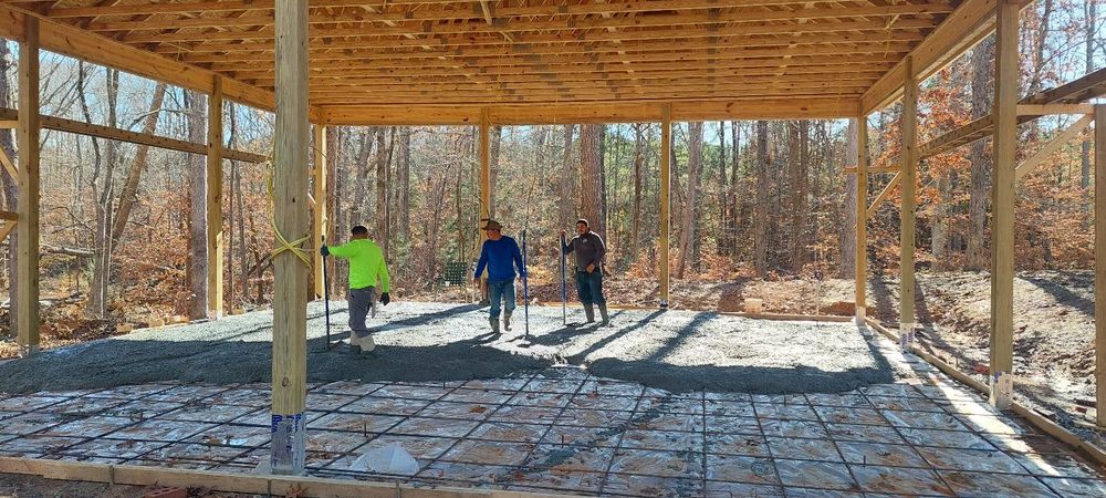 Concrete for T&J Concrete in Anderson, SC