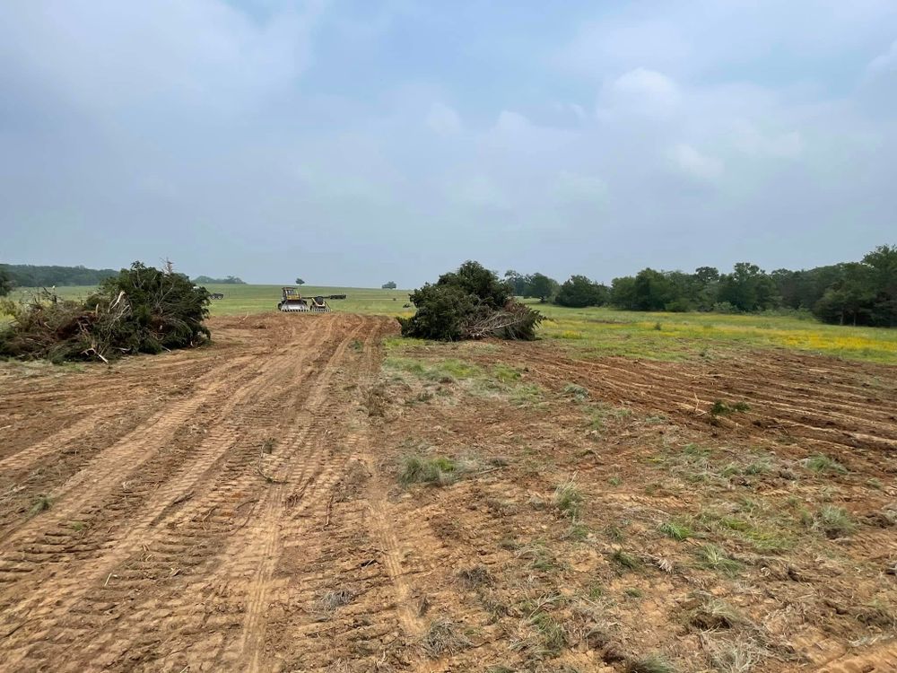 Excavating for RH Property Enhancement in Moulton, TX