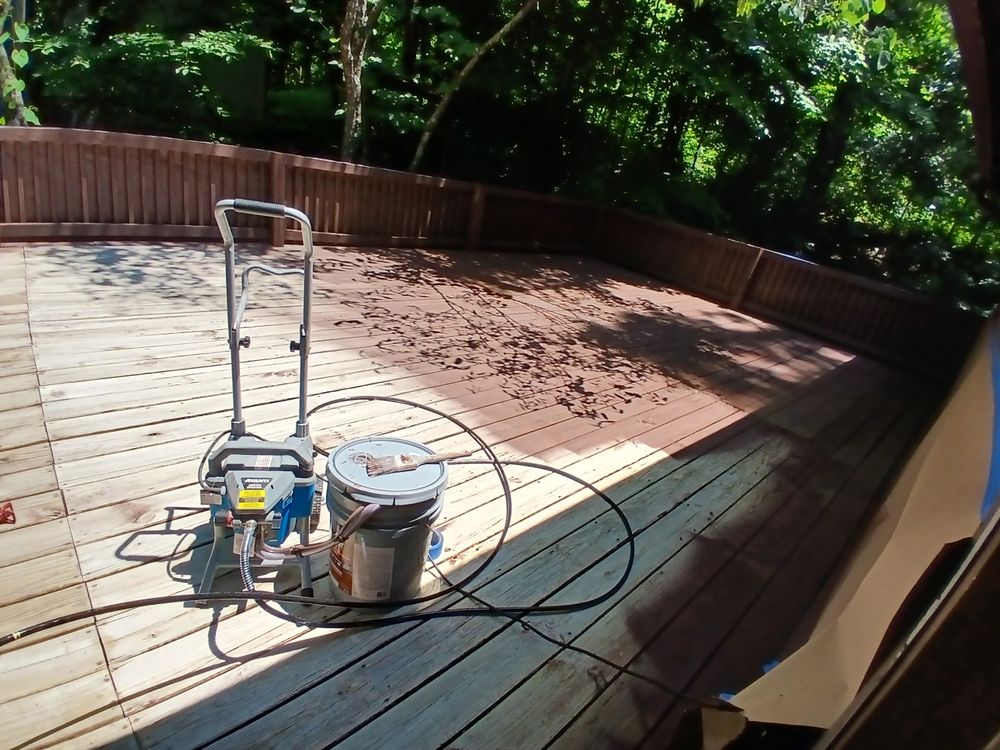 exterior painting and flooring for Dead Tree General Contracting in Carbondale, Illinois