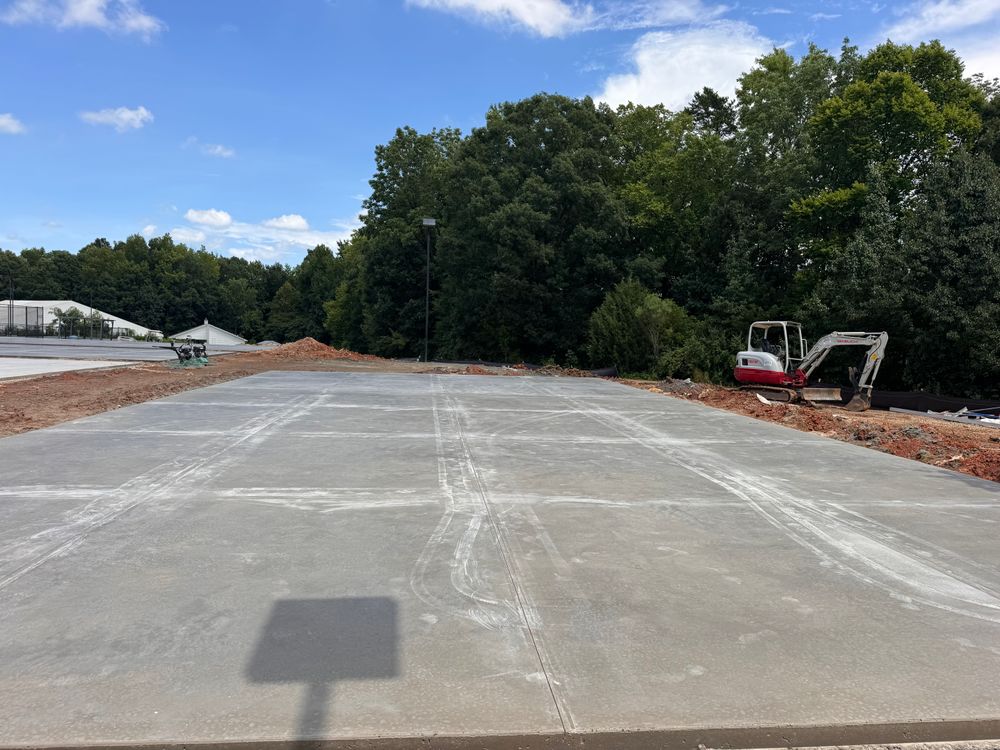 Monolithic slabs/jobs for Wenkel Concrete, LLC in Sherrills Ford, NC