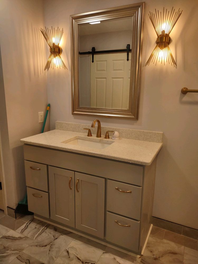 Interior Renovations for A & B Custom Design in Franklin County, VA