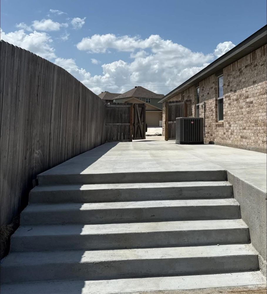 Discover what concrete can do for your home with our expert services. We specialize in durable, high-quality installations and repairs to enhance the beauty and functionality of your spaces. for Tejas Elite Custom Homes in Belton, TX