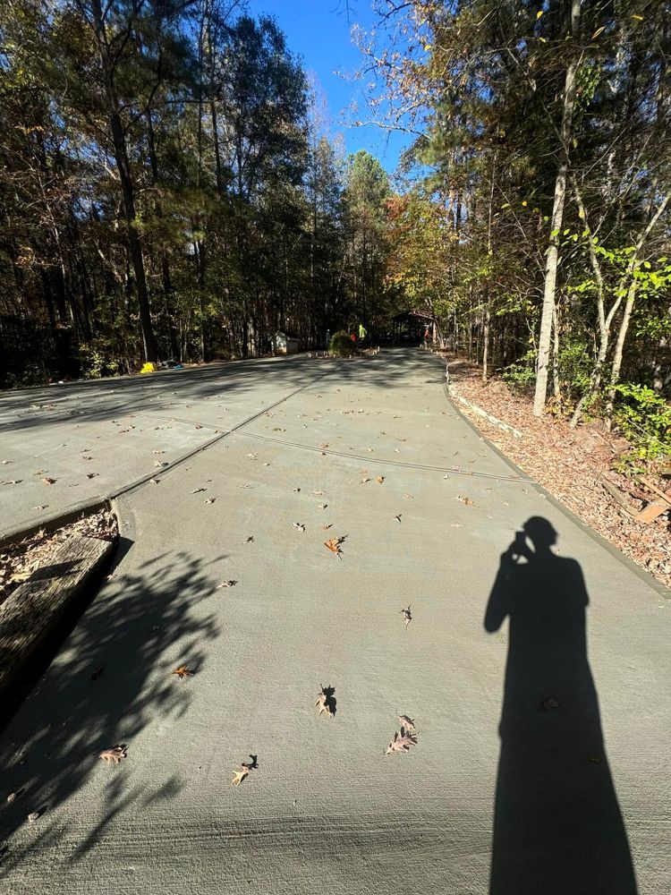 Transform your home's exterior with our expert stamped concrete installation service, providing durable and visually appealing driveways that enhance curb appeal while ensuring long-lasting performance. for Good Hope Concrete in Monroe, GA