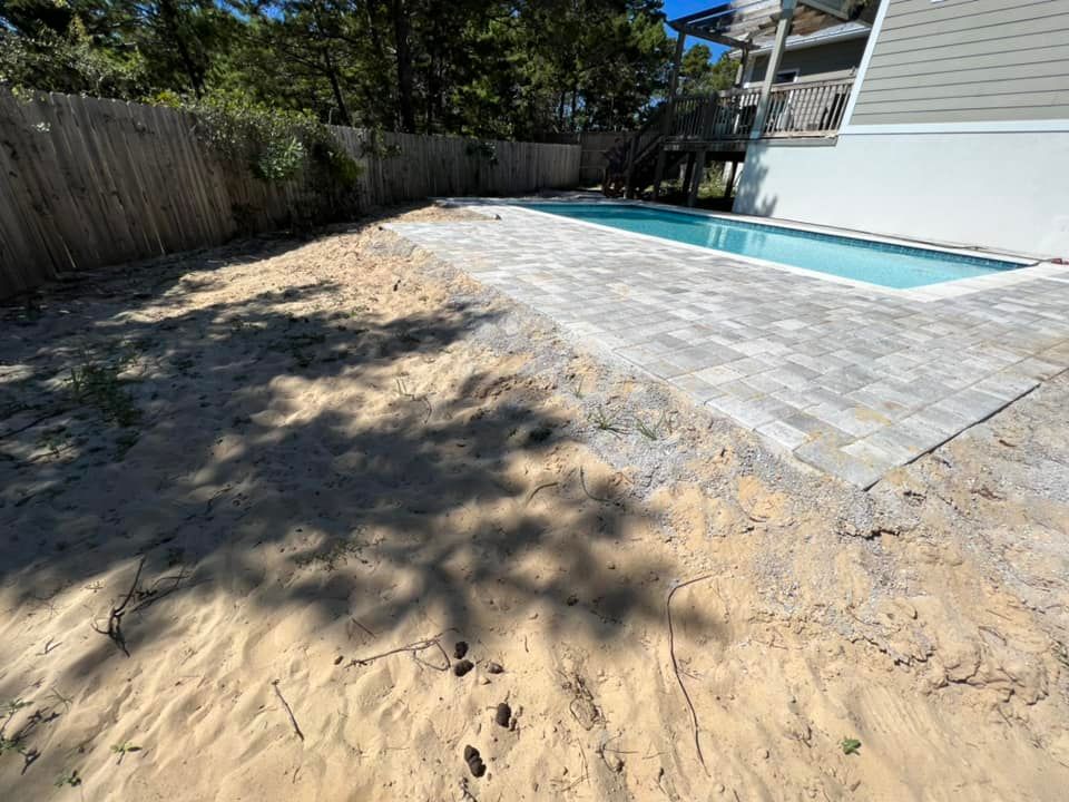 Hardscaping for Poarch Creek Landscaping in Santa Rosa Beach, FL