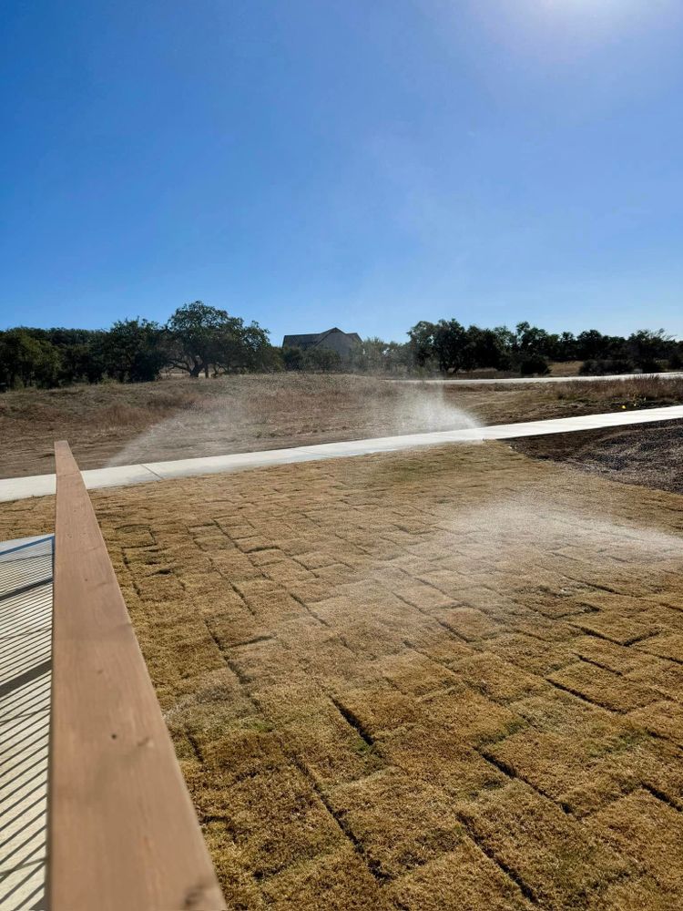 Irrigation System Design & Install for Bright Green Irrigation System in San Antonio, TX