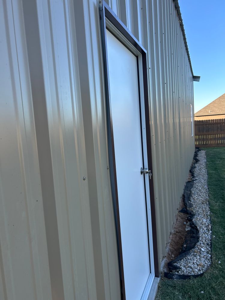 Tombstone Trail, Norman Oklahoma 30x40x12 - Completed in 2 DAYS!!! for A-N-H Construction LLC in Oklahoma City, OK