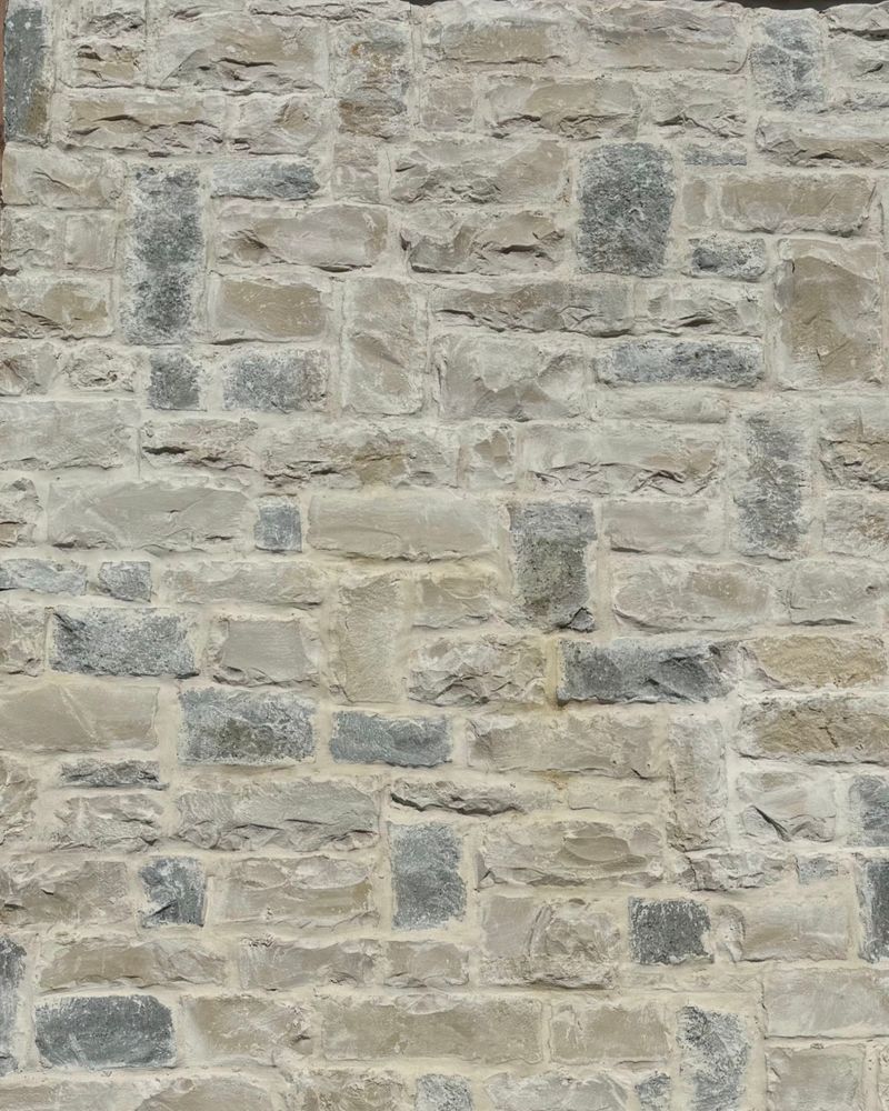 Our Plum Chopped Stone is a natural split chopped stone, cut in 4-10" cuts at full depth of 3-5" for Granbury Stone Industries in Granbury, TX