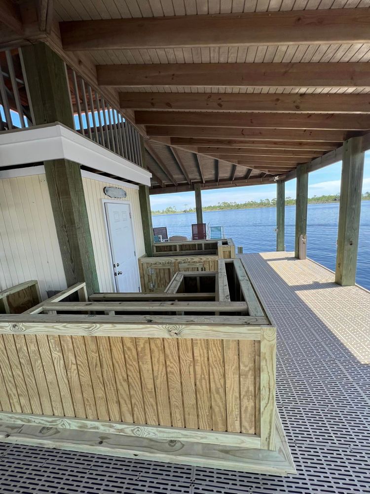 Custom Piers for Gilley Marine Construction in Ono Island, AL