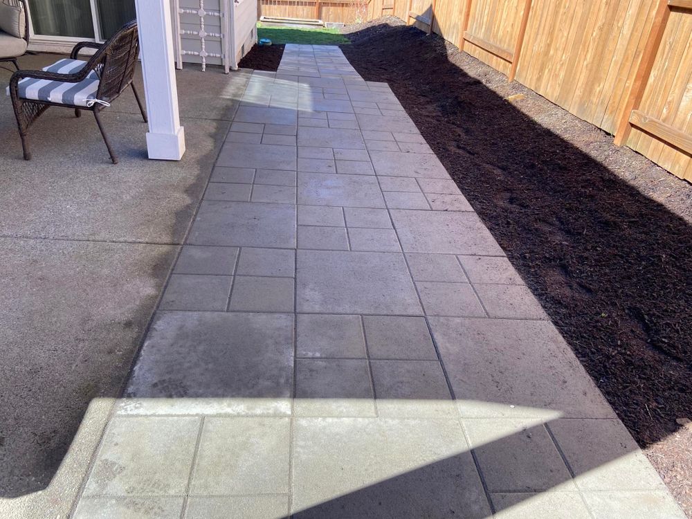Enhance your outdoor living space with our professional paver patio installation, offering durability and beauty. Transform your backyard into a stunning retreat with custom designs tailored to fit your lifestyle and budget. for Churape And Son's Landscaping in Vancouver, WA