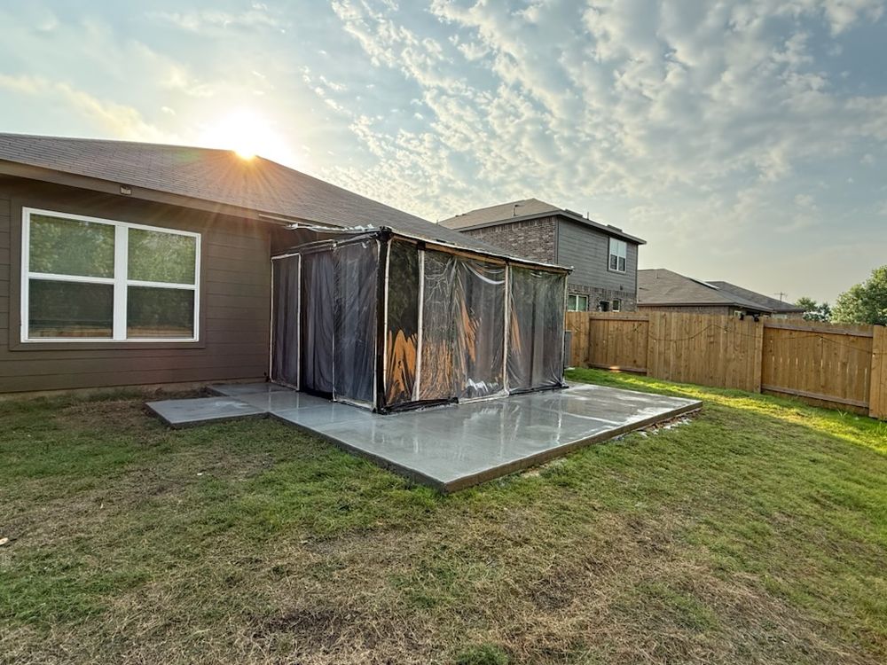 Our Hot Tub Foundation service expertly crafts the foundations for your new relaxation space, ensuring durability and stability with precision-engineered concrete designed to support the weight and enhance your outdoor experience. for Maldonado's Concrete Construction in Dallas, TX