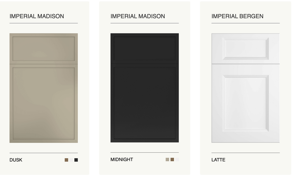 Transform your home with our Imperial Cabinets, offering custom designs and premium craftsmanship for kitchens and bathrooms. Elevate your space with style, durability, and personalized solutions tailored to fit any aesthetic. for Cutting Edge Kitchen Cabinets LLC  in Hollis, NY