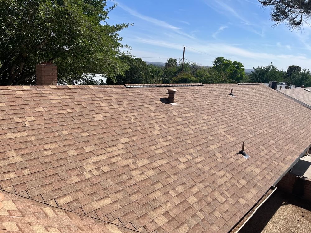 Shingled Roofs for Organ Mountain Roofing & Construction in Las Cruces, NM