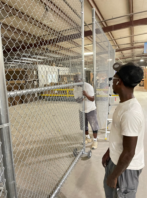 Fence Installation for West Tennessee Lumber in Adamsville, TN