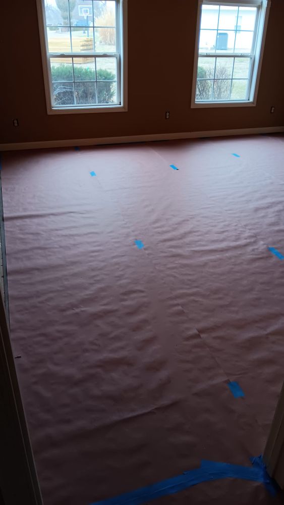 Fence and Full Home Interior Painting and Drywall repair for Dead Tree General Contracting in Carbondale, Illinois