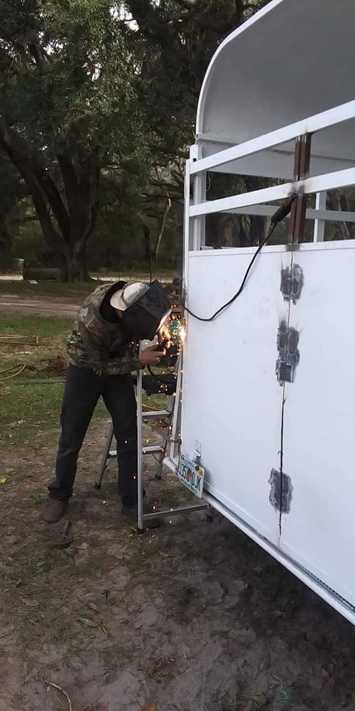 Our metal fabrication service offers custom, durable solutions tailored to your home's needs, including gates, railings, and furniture. We ensure precision craftsmanship for enhanced functionality and aesthetic appeal in every project. for Frazier's Welding & Repair LLC in Chiefland, FL