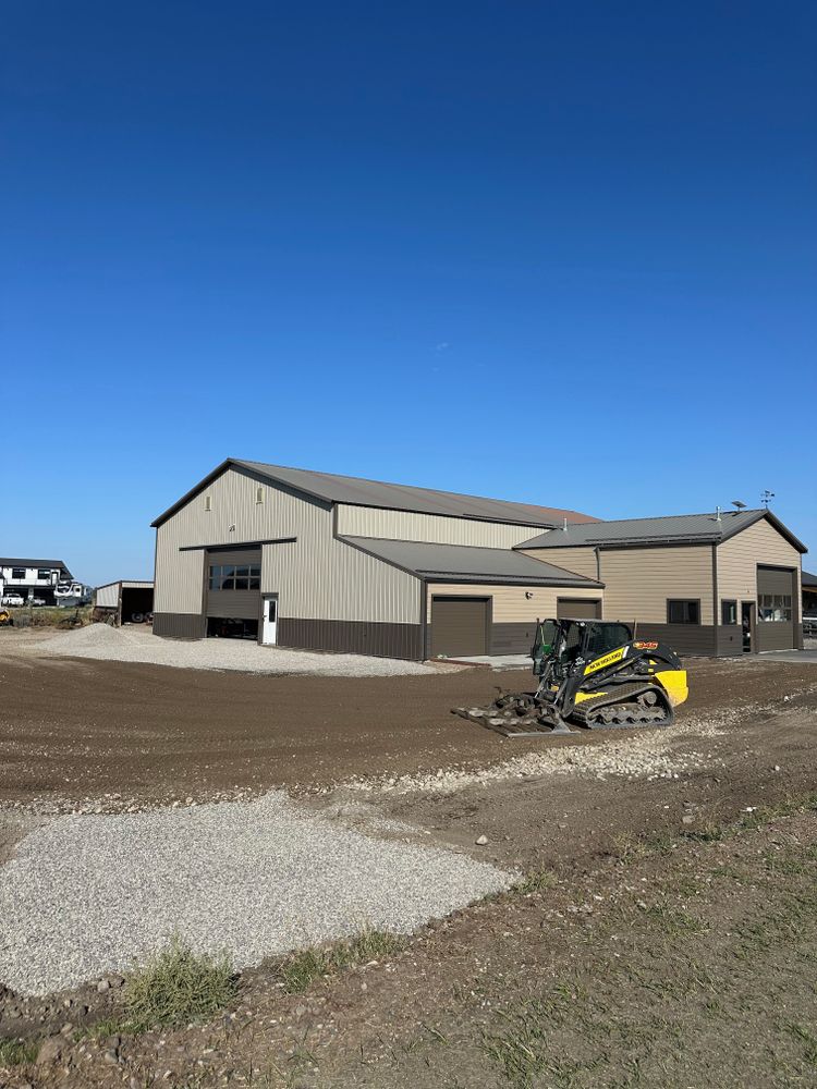 Dirt Work for R&H Homes in Bozeman, MT