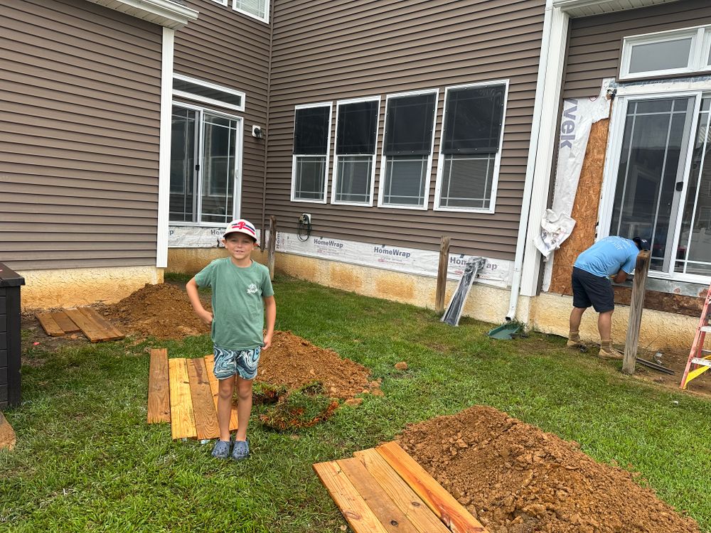 Parkside - deck & kitchen for Thomas J. Gorman Construction in Middletown, DE