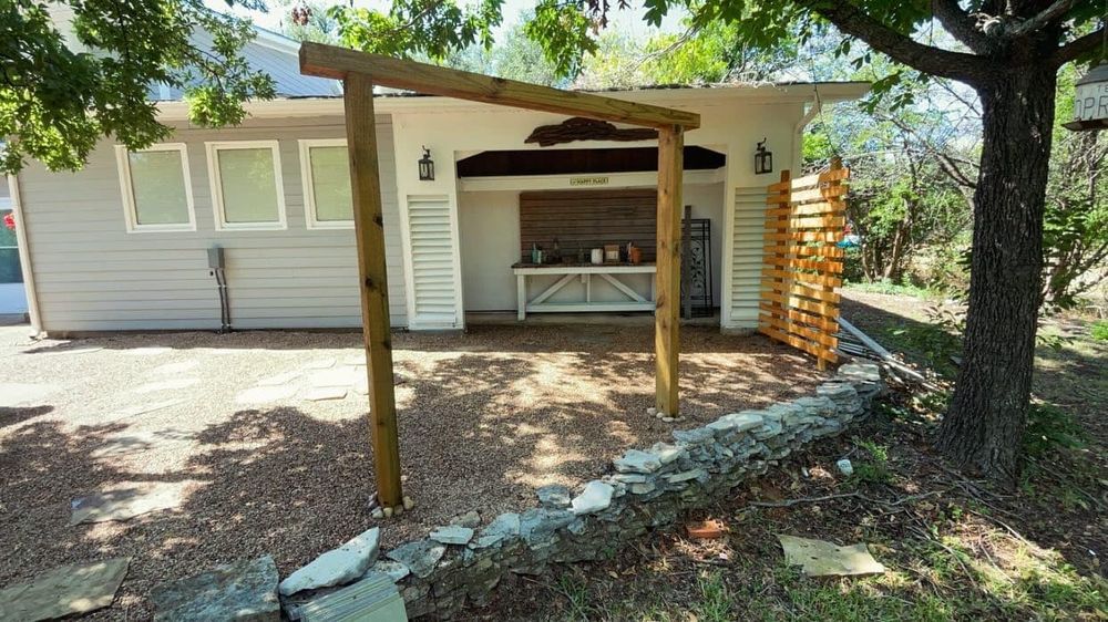 Landscaping for Rustic Root in Stephenville, TX