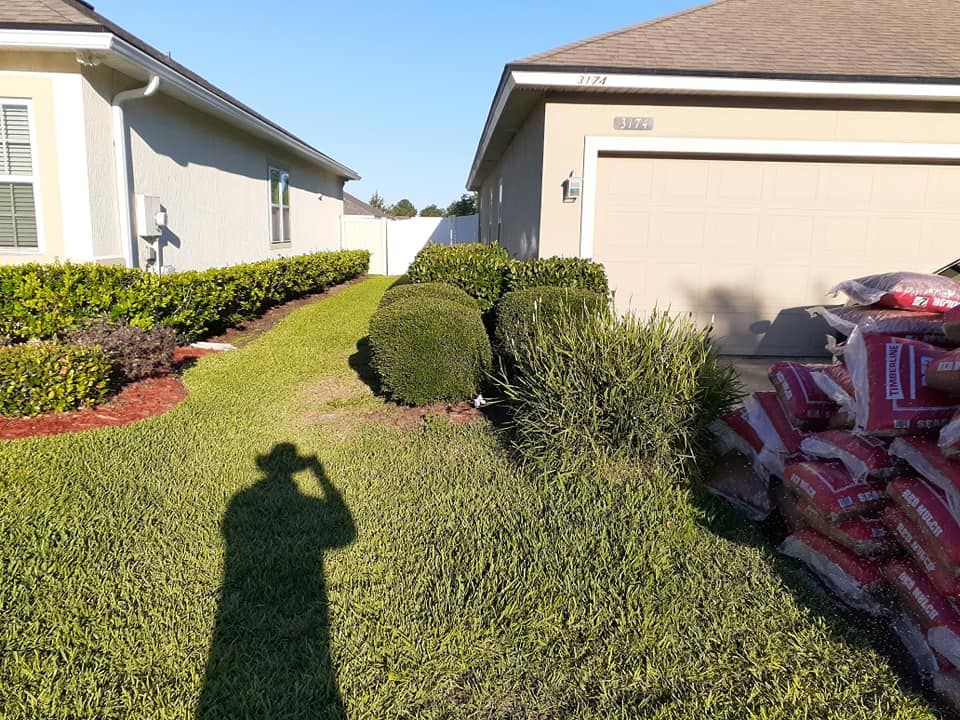 Our Shrub Trimming service expertly shapes and maintains your landscape, ensuring healthy growth and enhancing curb appeal. Trust our skilled team to keep your shrubs looking pristine all year round. for All of the Above Landscaping in Orange Park, FL