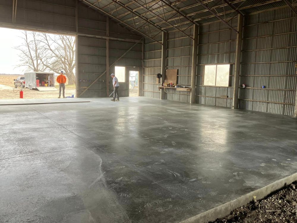 Our professional concrete service offers homeowners reliable and expert assistance in designing, pouring, and finishing various types of concrete projects to enhance the aesthetic appeal and functionality of their property. for Kruse Concrete Construction  in Donnellson, IA