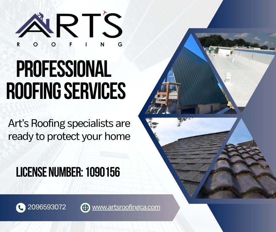 All Photos for Art’s Roofing Inc in Stockton, CA