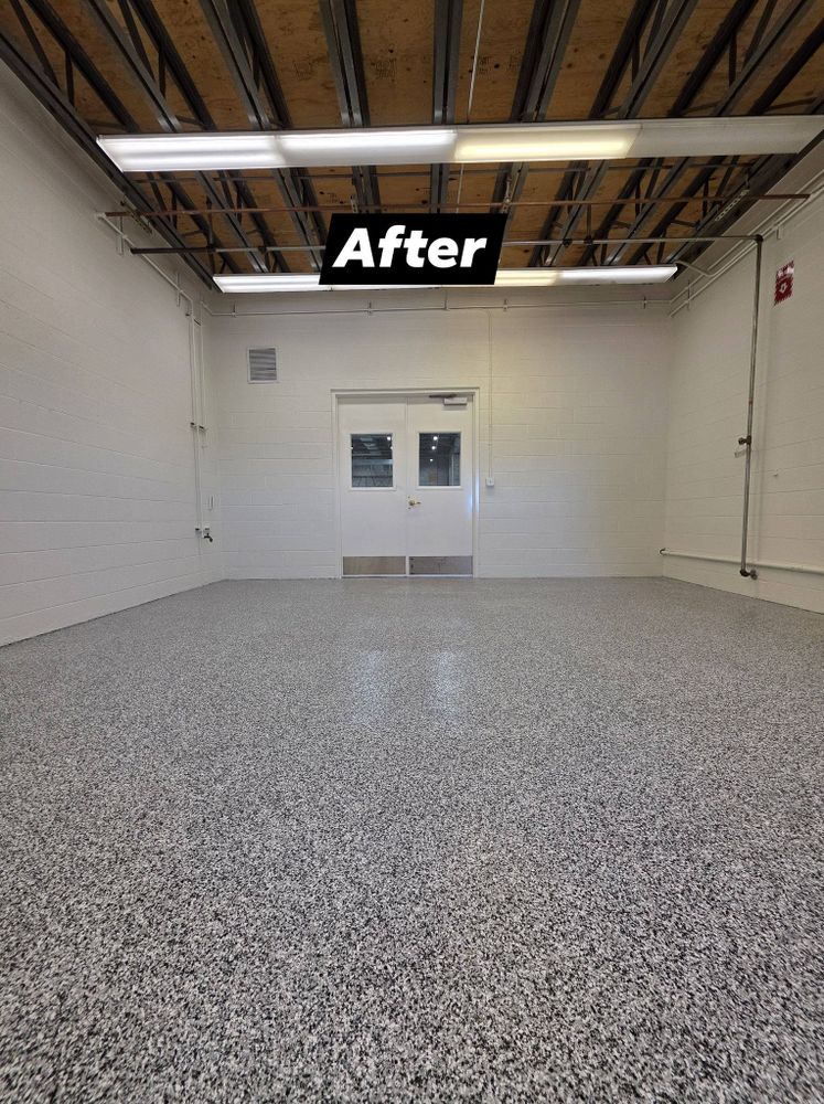 Our Painting Epoxy service transforms surfaces with a durable, high-gloss finish that resists stains and damage, perfect for protecting and enhancing floors, countertops, and more in your home. for CFC Construction LLC in Hurricane, UT