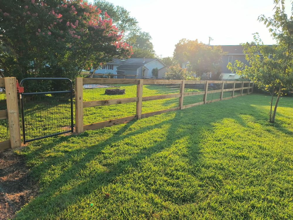 Fencing for Marino's Landscaping in Mannington Township, NJ