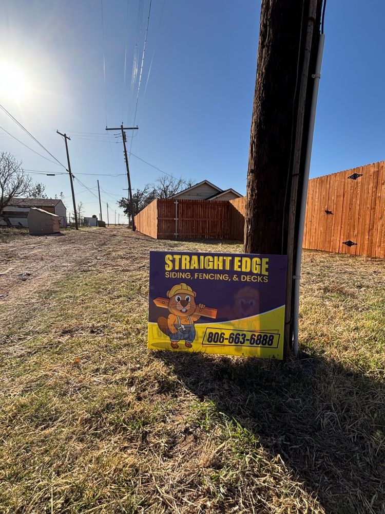 All Photos for Straight Edge Siding, Fencing & Decks in Pampa, TX