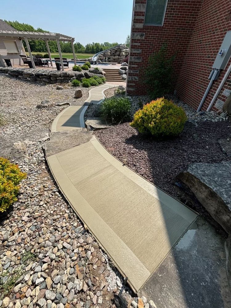 Concrete (Driveways, Sidewalks, Patios) for Curb Concepts Plus in Mishawaka, IN