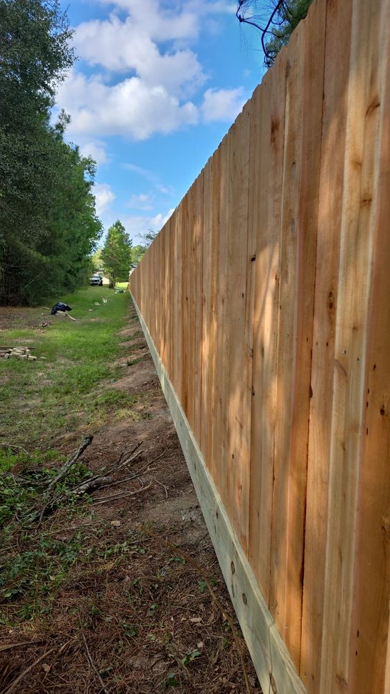 Fence for Silver Mines Landscape & Construction, LLC. in Houston, TX