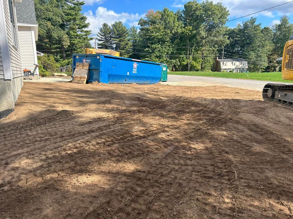 Excavating for M.J. Merrill & Sons Excavation in Manchester, NH