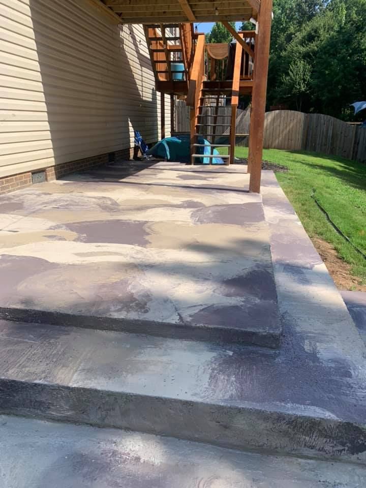 Our Colored Concrete service allows homeowners to personalize their concrete surfaces by adding vibrant and appealing colors, enhancing the overall aesthetics of their outdoor spaces. for G3 Concrete LLC  in South Carolina, South Carolina 