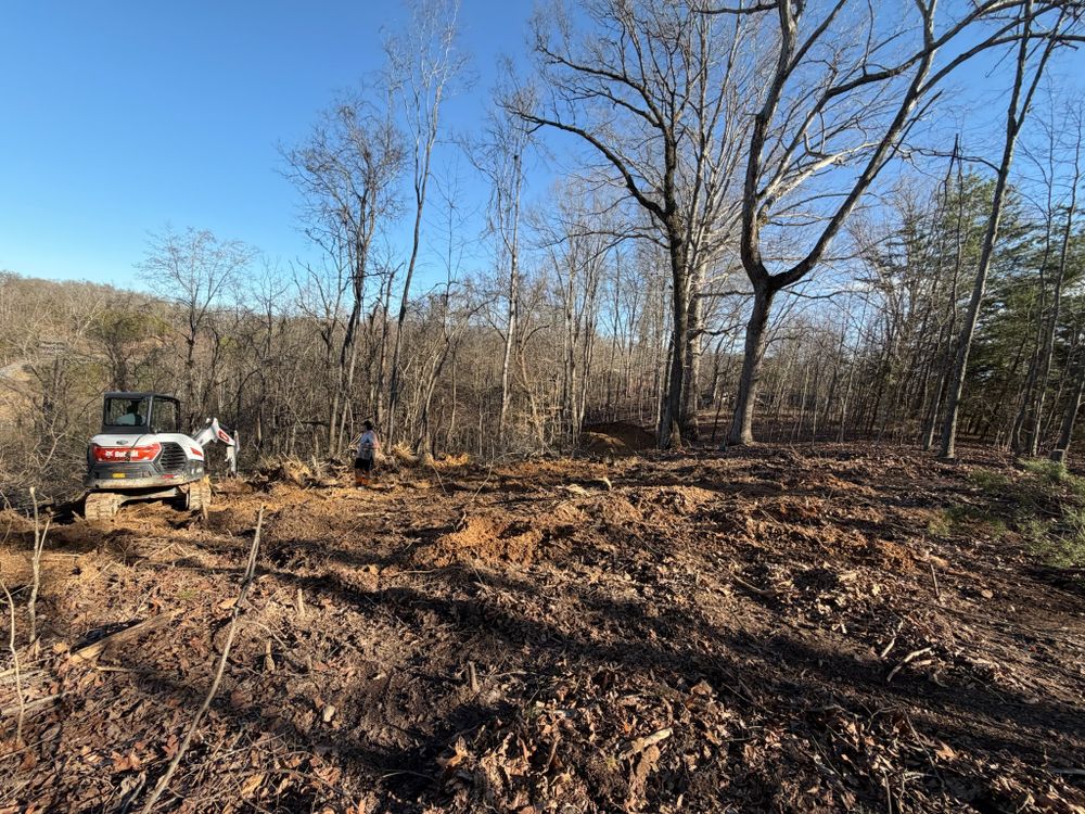 Land Clearing for Dutch Mountain Excavating in Sevierville, TN