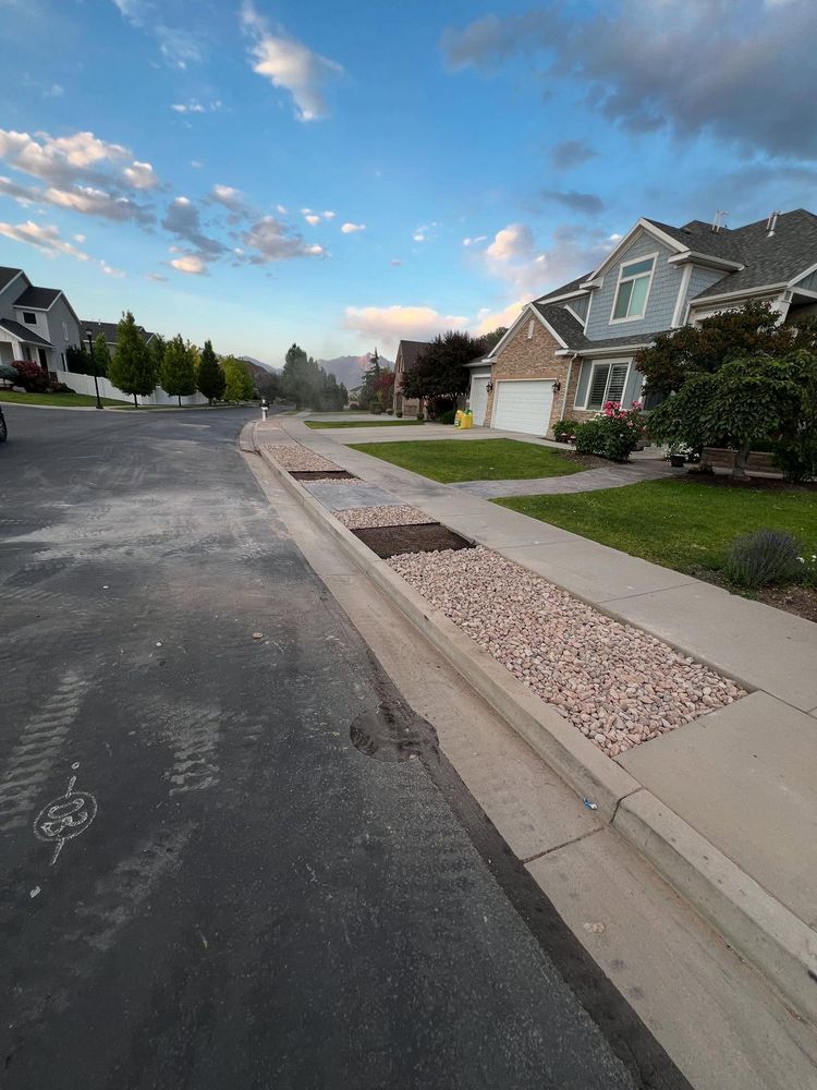 Our expert mulch installation service enhances your landscape's health and appearance, promoting soil moisture retention, preventing weed growth, and providing a polished look to elevate your home's curb appeal. for Mount Olympus Landscaping in South Jordan, UT