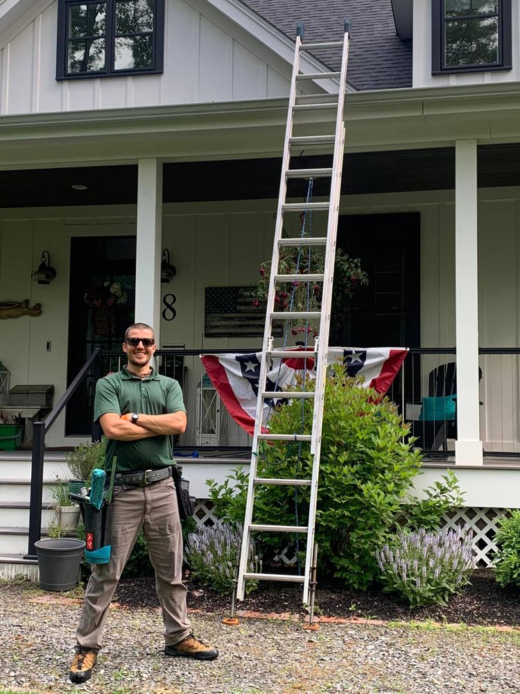 Window Cleaning for LeBlanc’s Property Solutions in Lee, NH