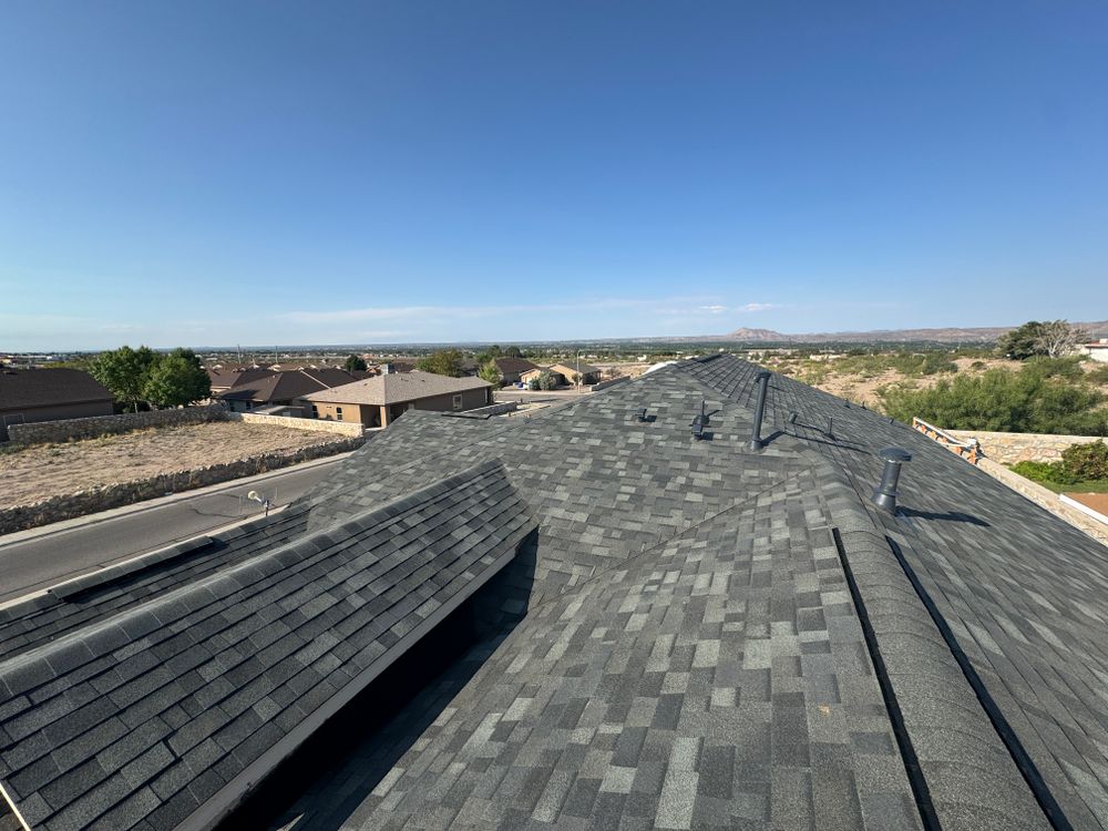 Shingled Roofs for Organ Mountain Roofing & Construction in Las Cruces, NM