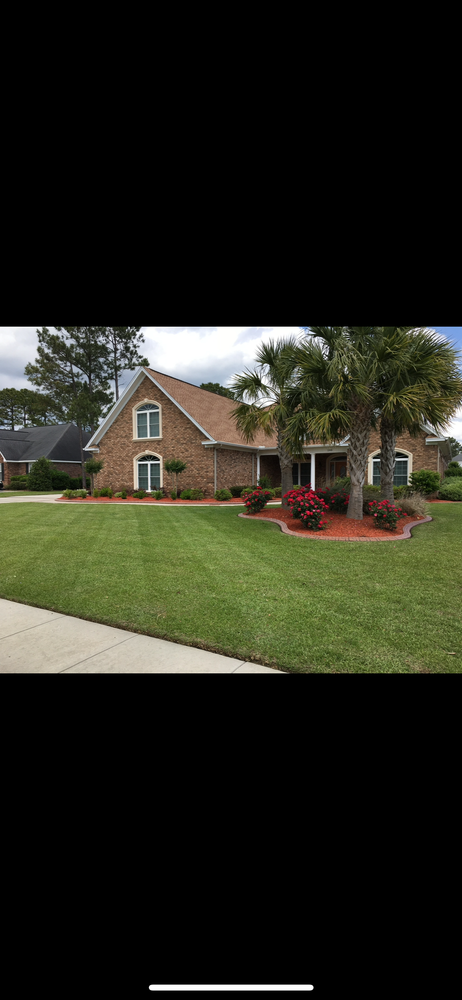 Short Description: Professional lawn maintenance including mowing, weed eating, edging, and blowing. Weekly or bi-weekly service available, plus annual contracts for full-property care to keep your lawn clean, healthy, and consistent year-round. for New Creation Lawn and Landscape in Myrtle Beach, SC